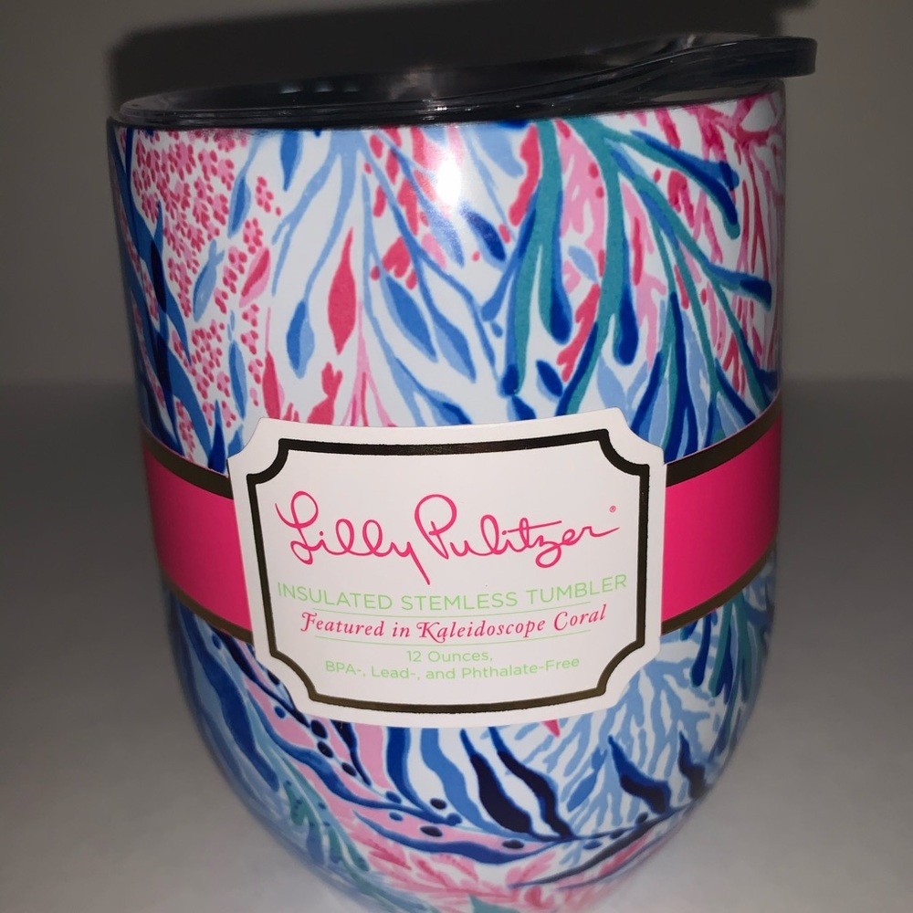 NWT Lilly Pulitzer Insulated Stemless Tumbler